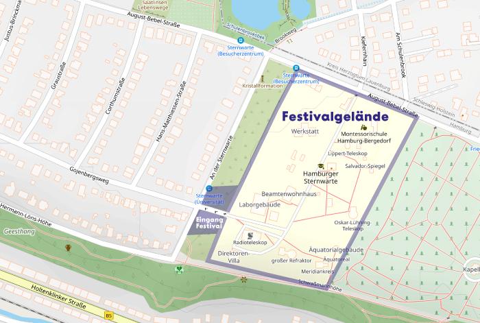 Anfahrt Sternstunden Festival