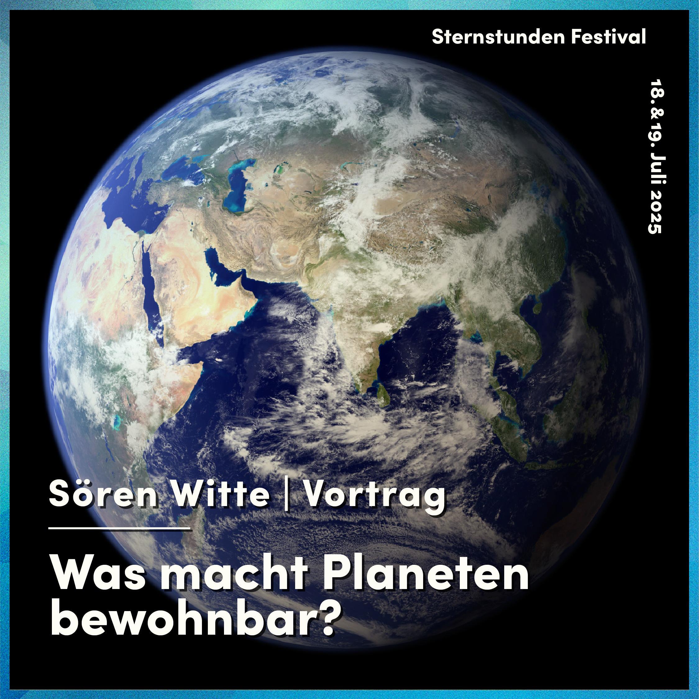 Vortrag: Was macht Planeten bewohnbar?