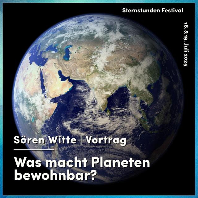 Vortrag: Was macht Planeten bewohnbar?