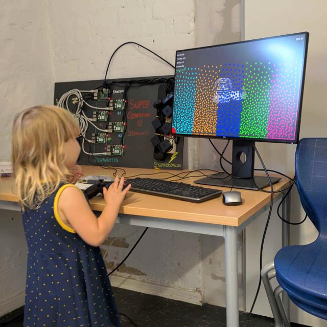 Supercomputing in der Astrophysik